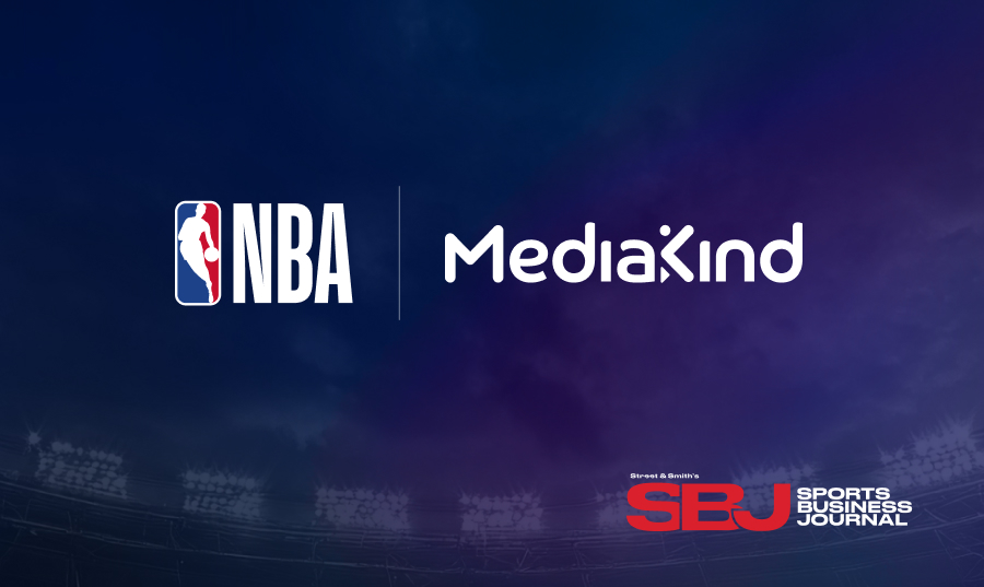 SBJ article: NBA re-ups with MediaKind, invests in its tech