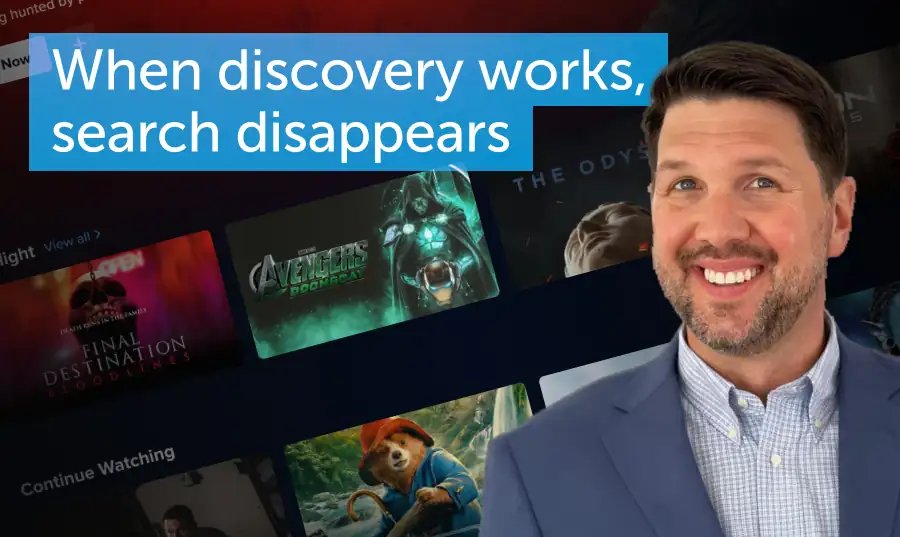 When discovery works, search disappears 
